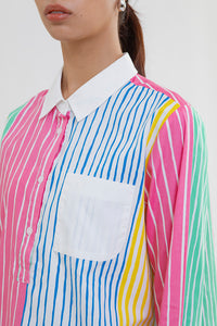 Multicolor Striped Robina