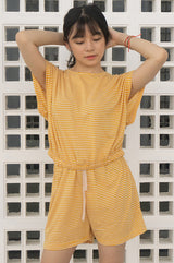 Defect Sale - Mustard Striped Dae