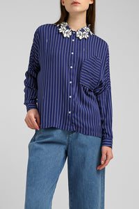 Navy Lily Devon