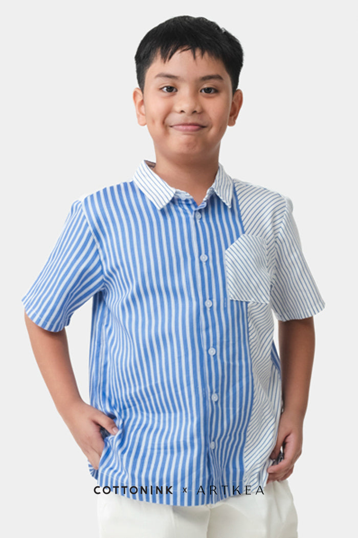 Navy Striped Marlo - Defect Sale