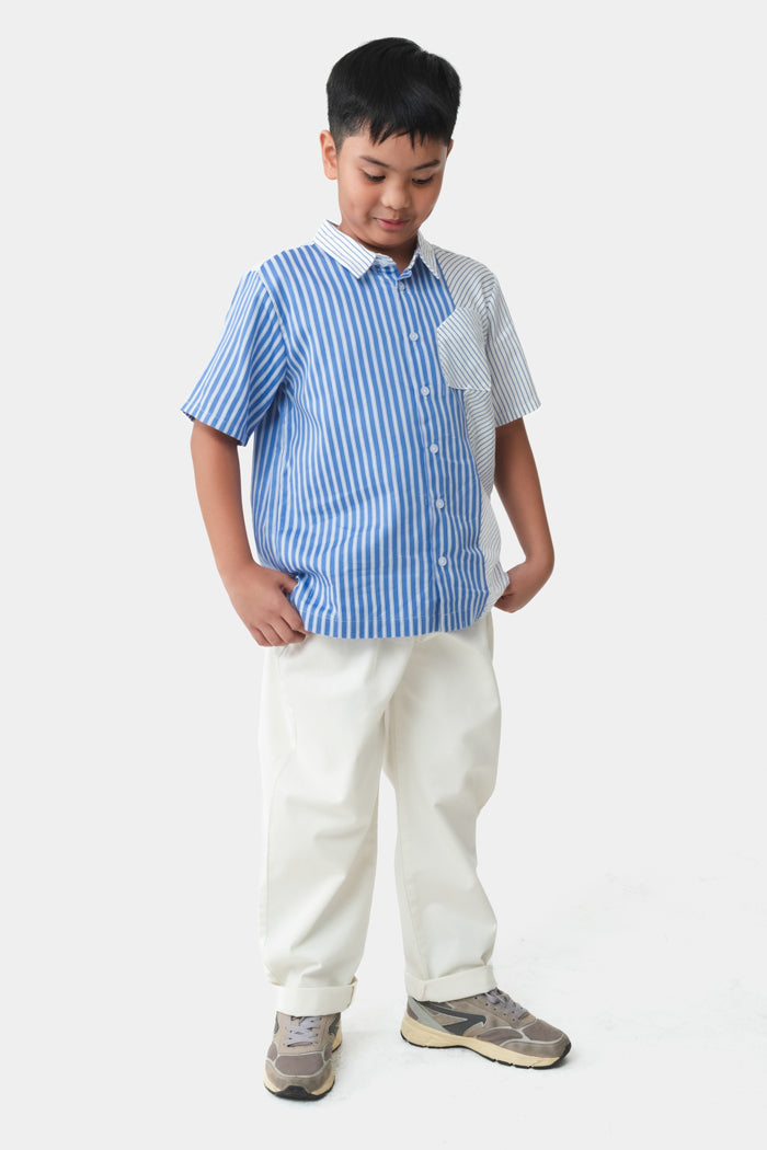 Navy Striped Marlo - Defect Sale