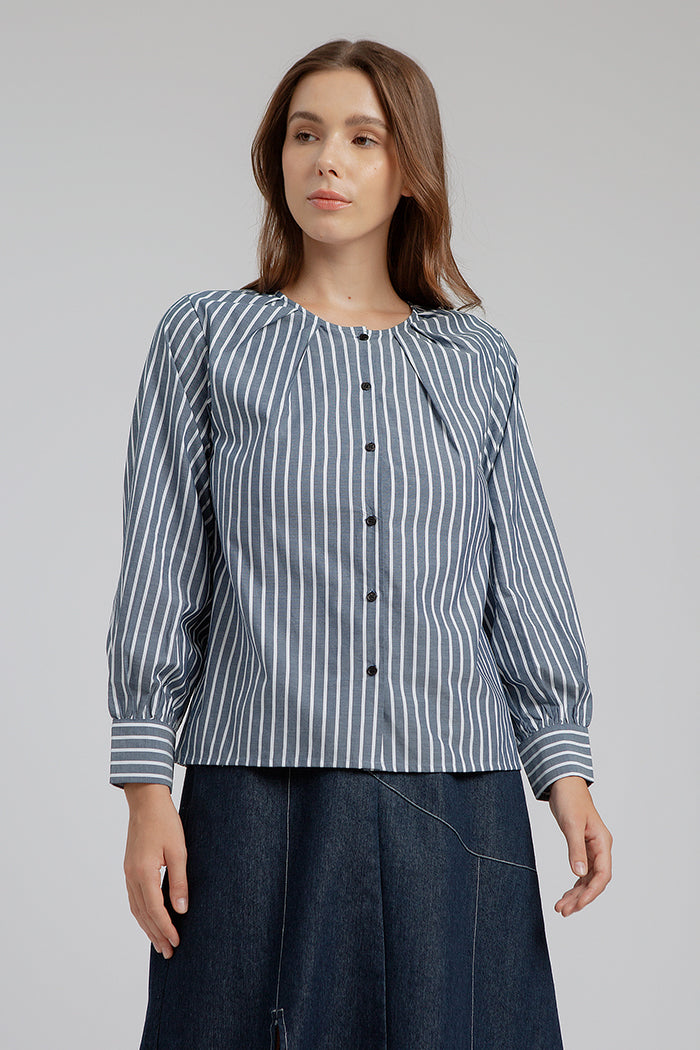 Navy Striped Nadege