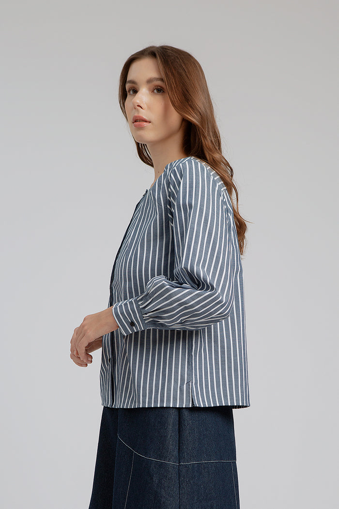Navy Striped Nadege