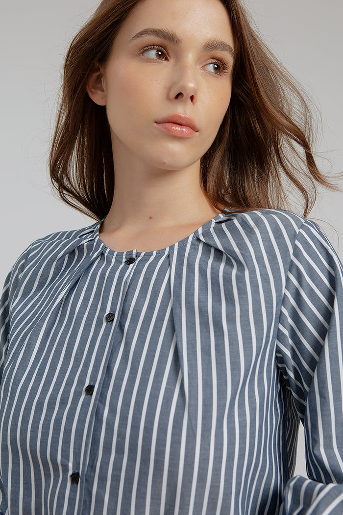 Navy Striped Nadege