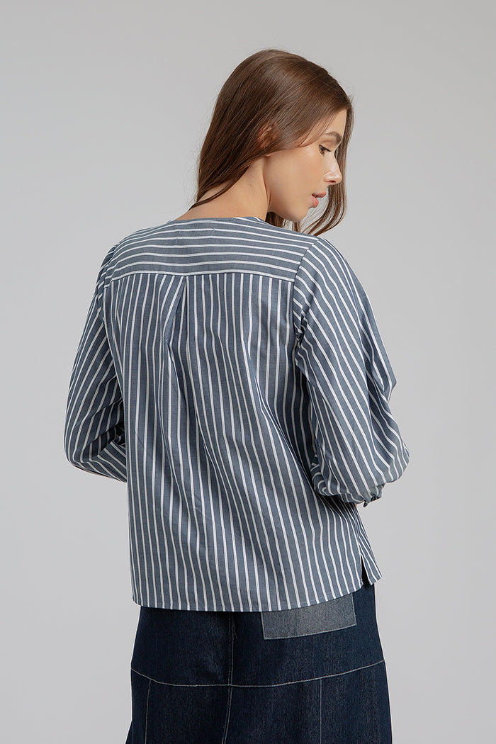 Navy Striped Nadege