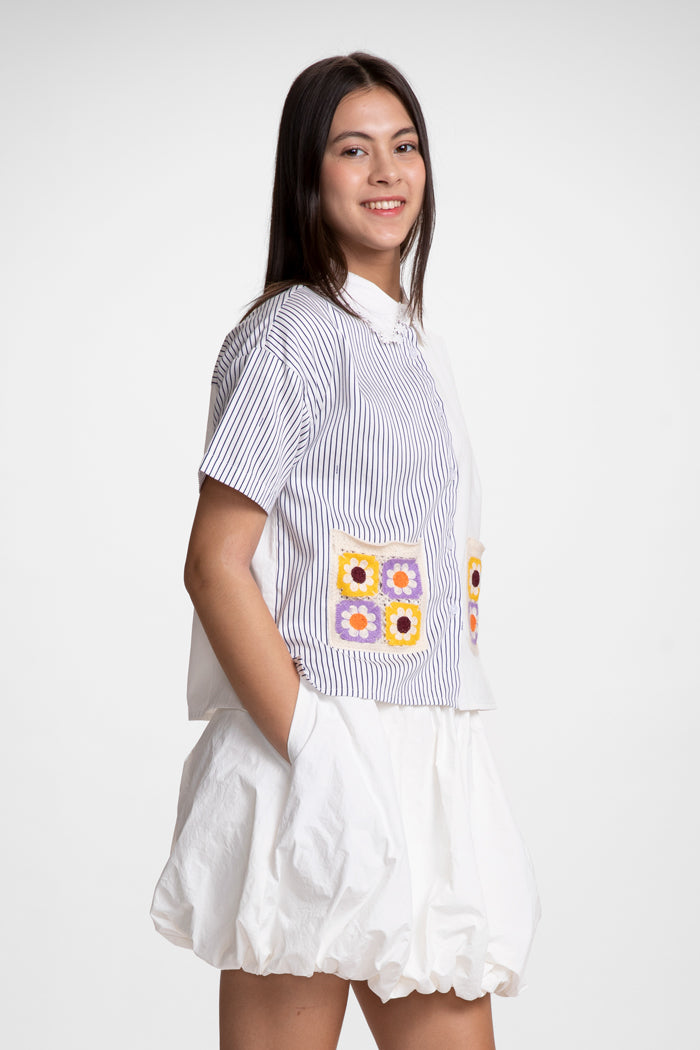 Navy Striped Prendin