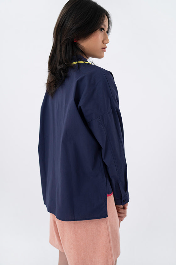 Defect Sale - Navy Blue Ashana