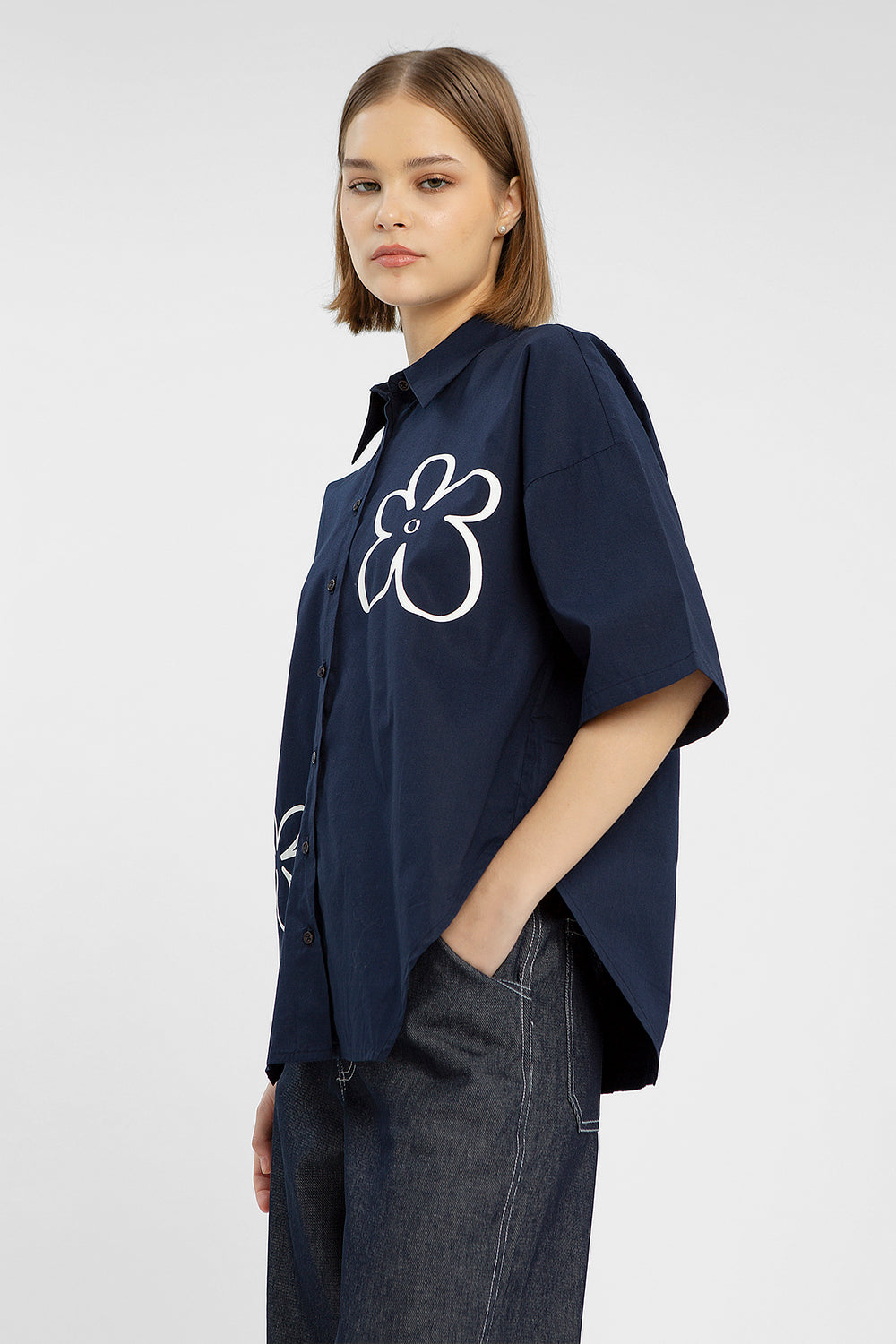 Navy Blue Quinna - Defect Sale