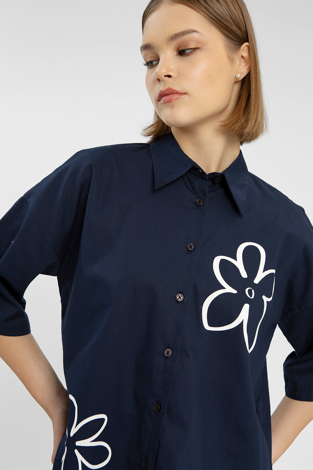 Navy Blue Quinna - Defect Sale