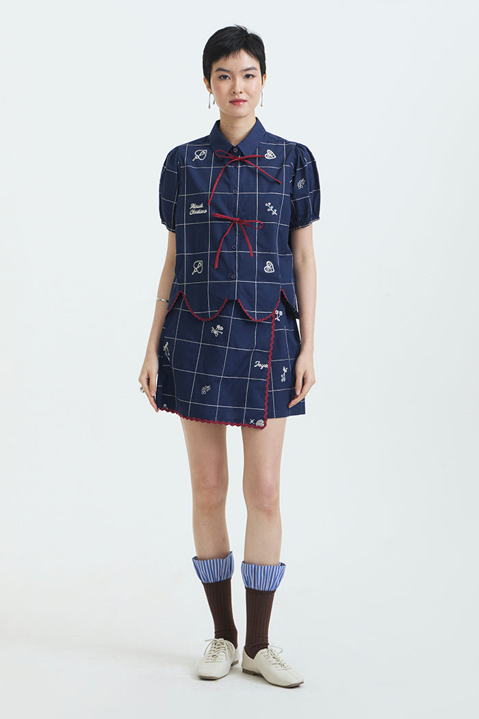 Navy Carol Sisley