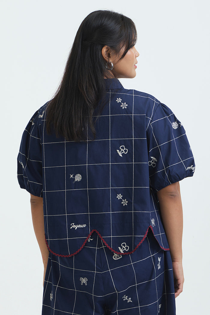 Navy Carol Sisley