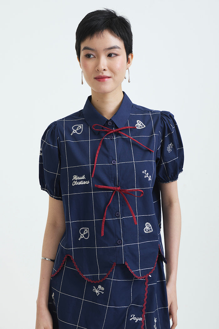 Navy Carol Sisley