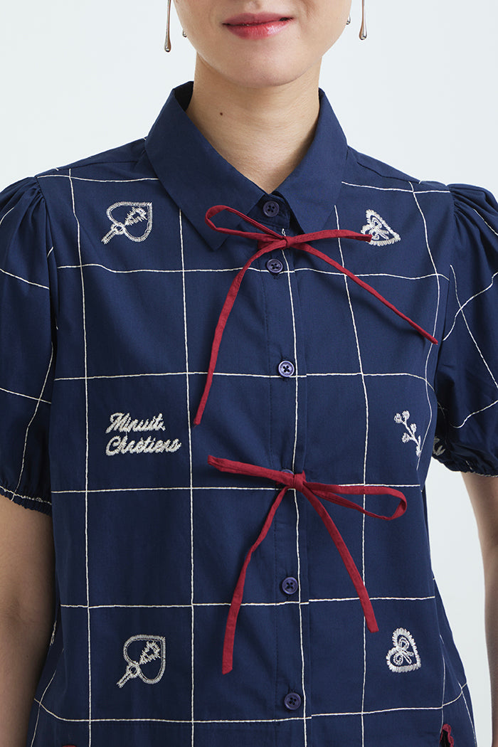 Navy Carol Sisley