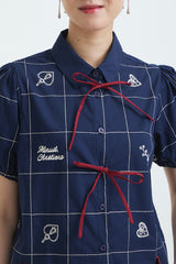 Navy Carol Sisley