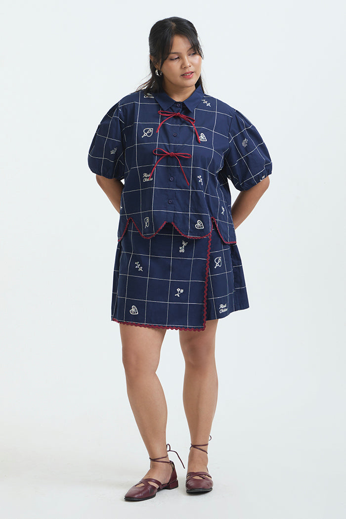 Navy Carol Sisley