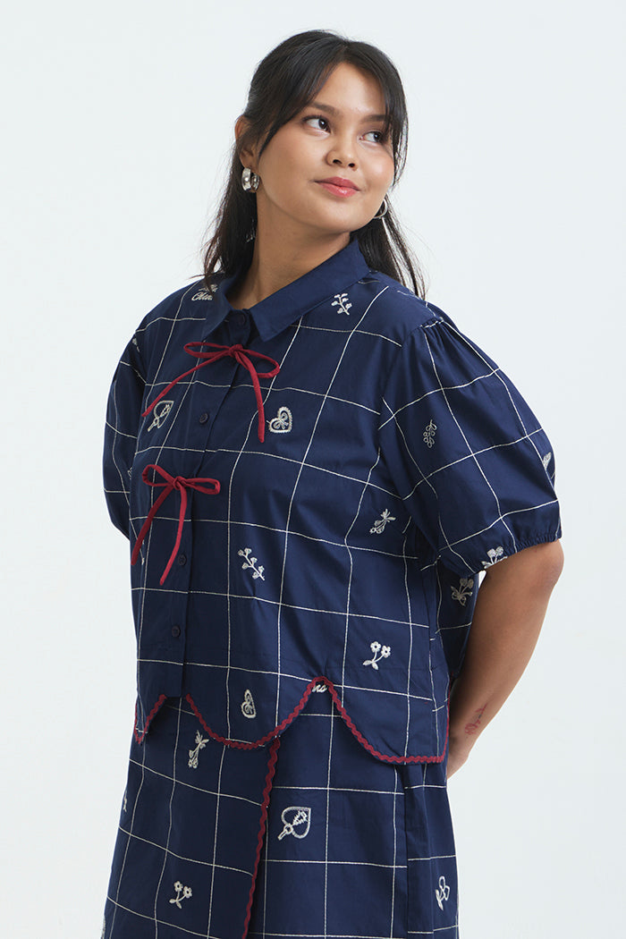 Navy Carol Sisley