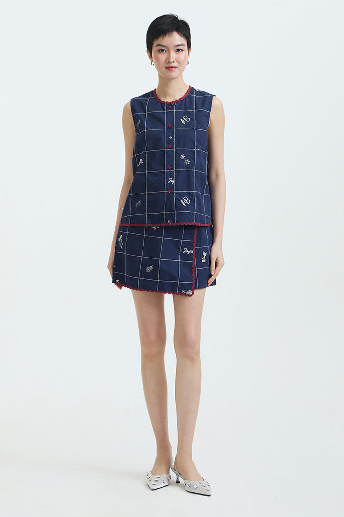 Navy Carol Vivier