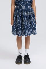 Navy Embroidered Dasha