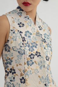 Navy Floral Lian