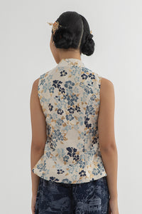 Navy Floral Lian