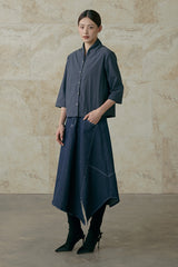 COTTONINKSTUDIO - Navy Graf