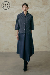 COTTONINKSTUDIO - Navy Graf