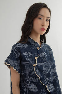 Navy Pagoda Fei