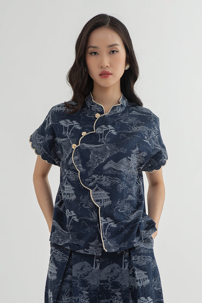 Navy Pagoda Fei