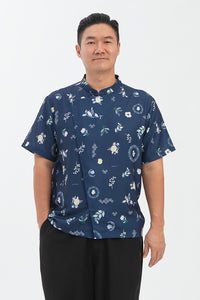 Navy Peony Jie