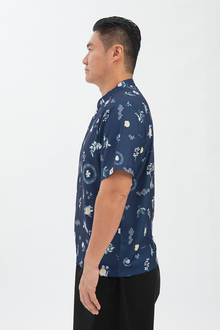 Navy Peony Jie