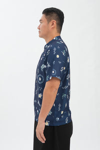 Navy Peony Jie