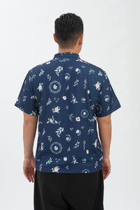 Navy Peony Jie