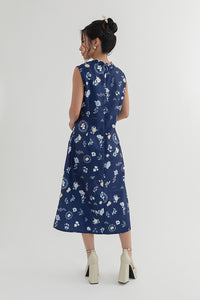 Navy Peony Noa