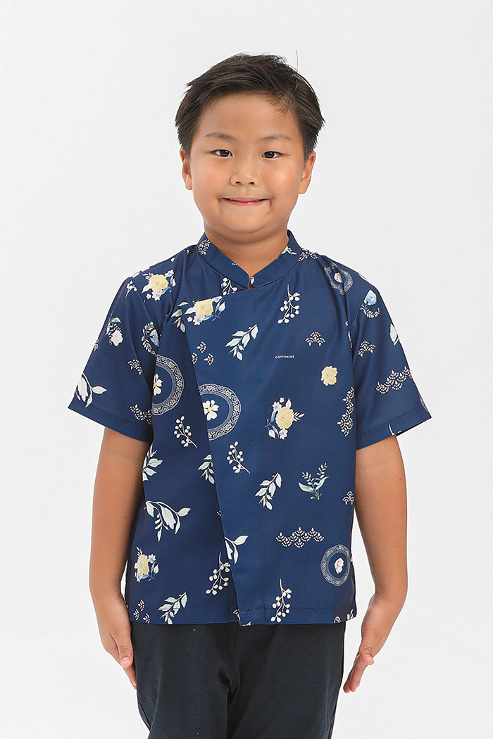 Navy Peony Shuo