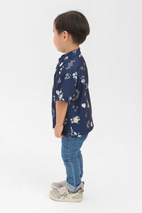 Navy Peony Shuo