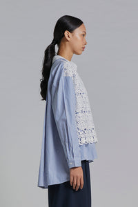 Navy Striped Azalya - Defect Sale