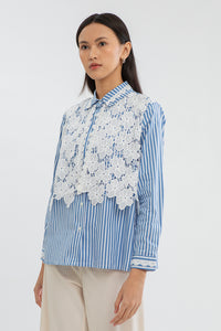 Navy Striped Eshal