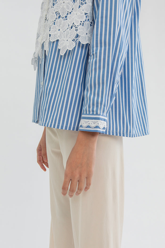Navy Striped Eshal
