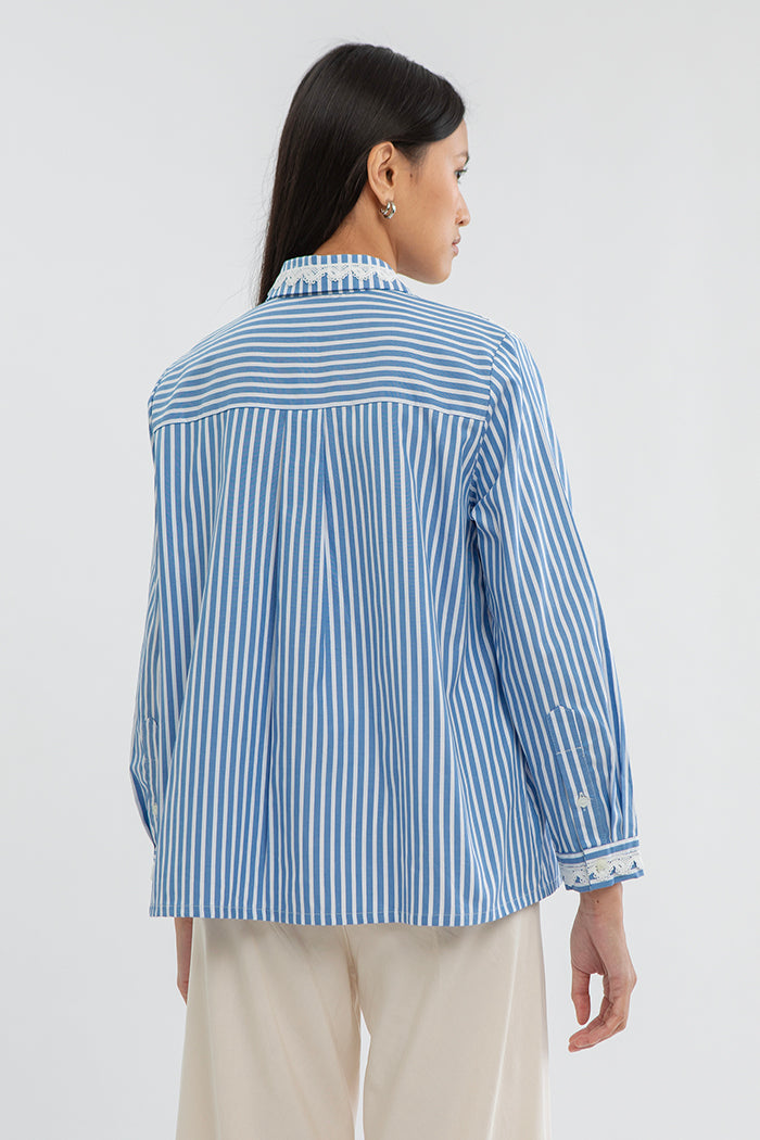 Navy Striped Eshal