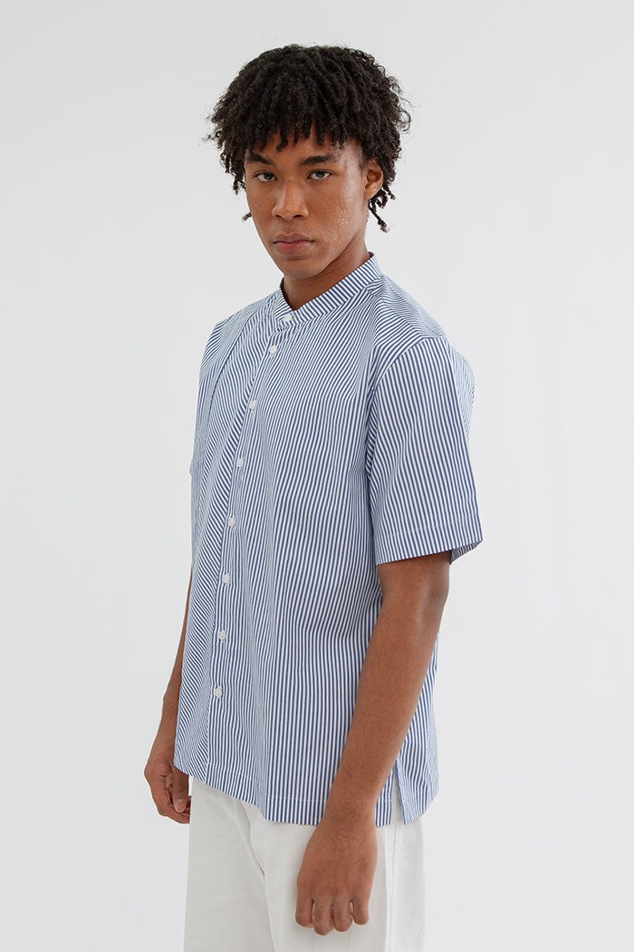 Navy Striped Kamal