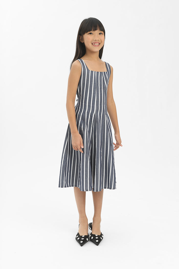 Navy Striped Mael