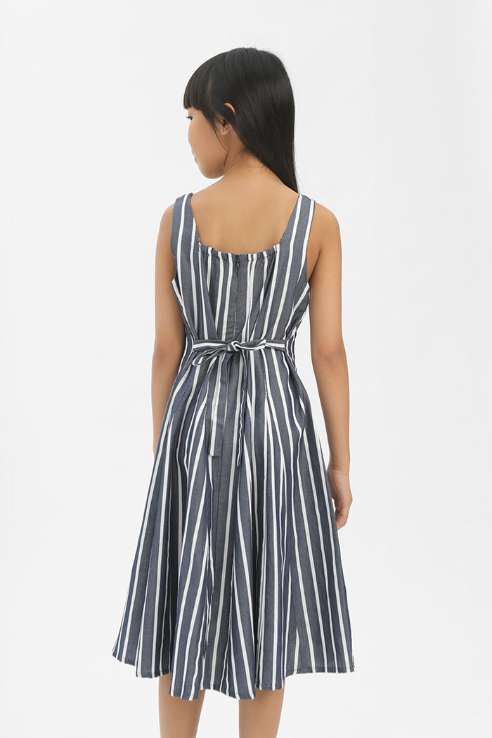 Navy Striped Mael