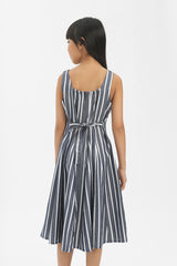 Navy Striped Mael
