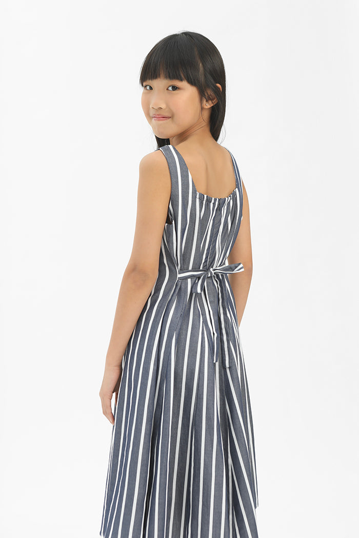 Navy Striped Mael