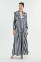 Navy Striped Nonnette