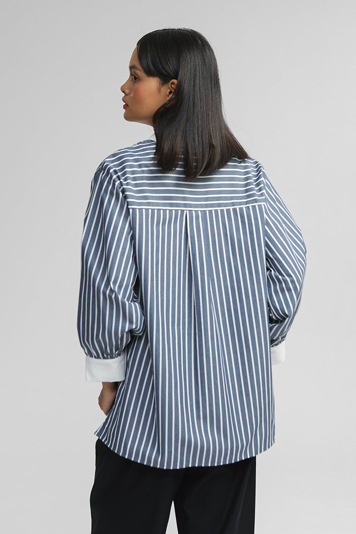 Navy Striped Norris