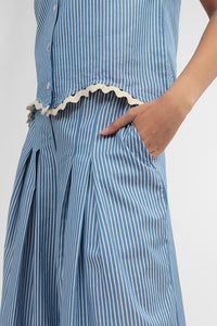 Navy Striped Rutson
