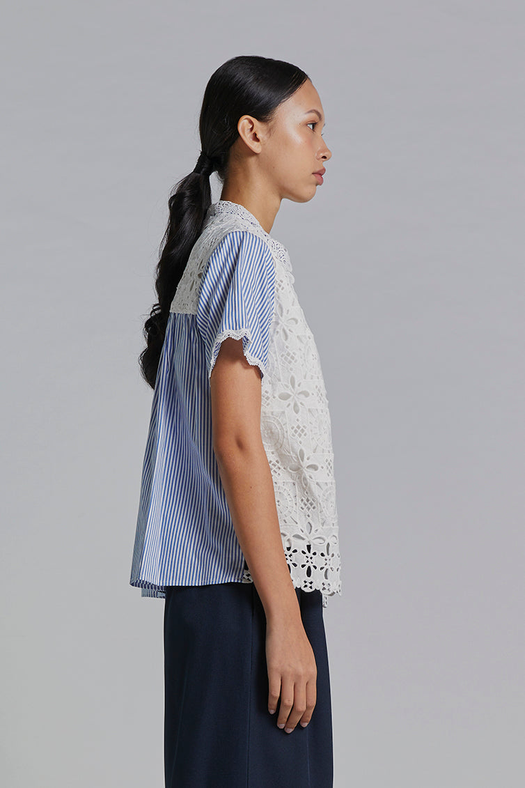 Navy Striped Safra - Defect Sale