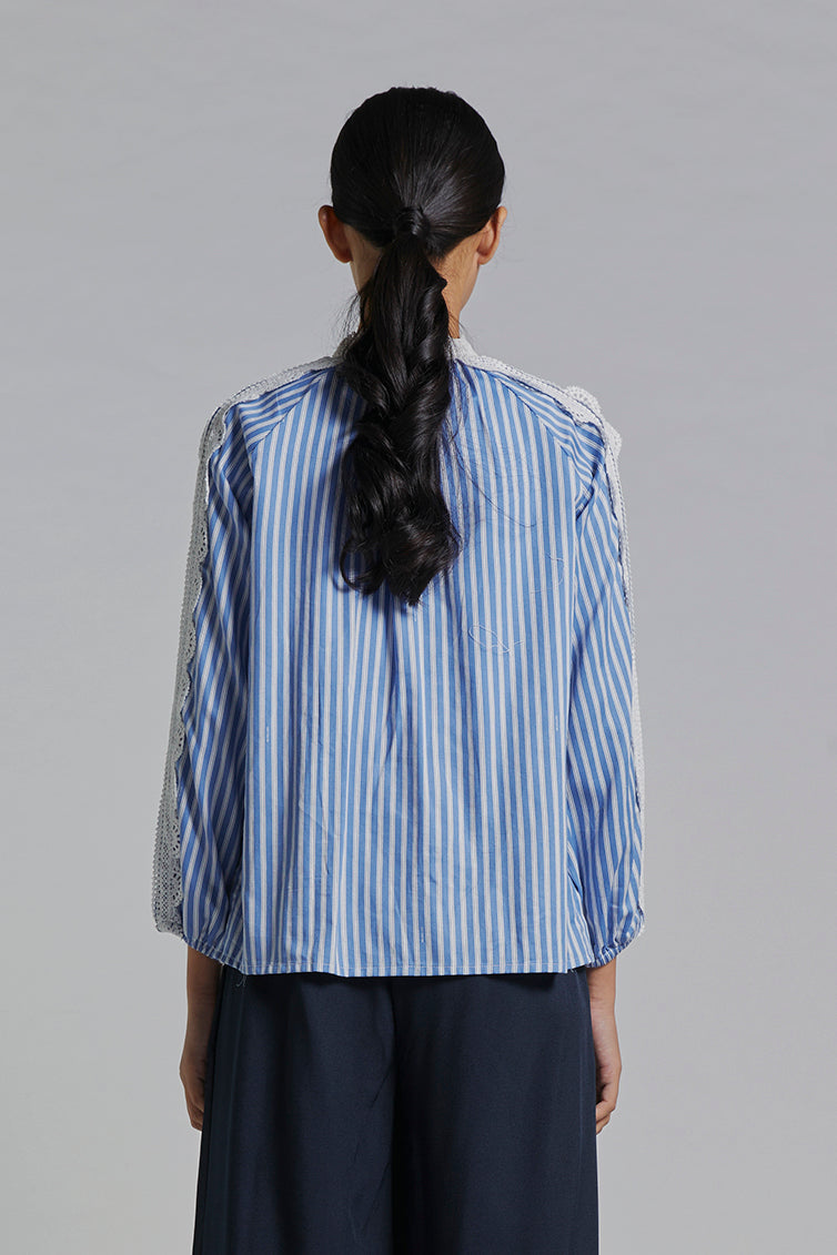 Navy Striped Shula