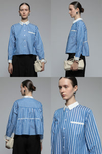 Navy Striped Still